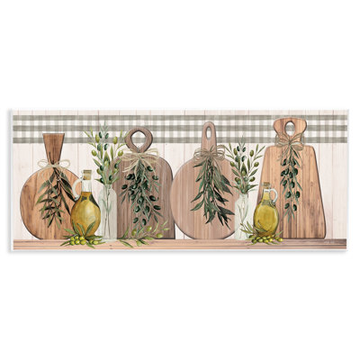 Rustic Cutting Boards Wall Plaque Art by Cindy Jacobs