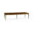 Toulouse 42 " Extendable Rectangular with Solid Wood Base Dining Table