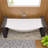 70.75'' x 33.5'' Wall Mounted Soaking Resin Bathtub-79497262