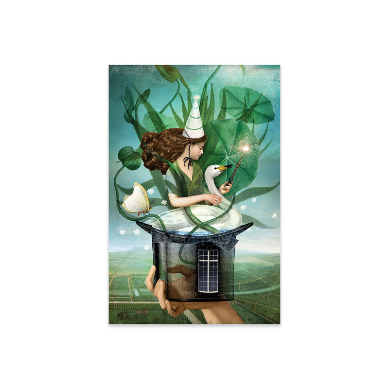 Le magicien par Catrin Welz-Stein - peinture sans cadre