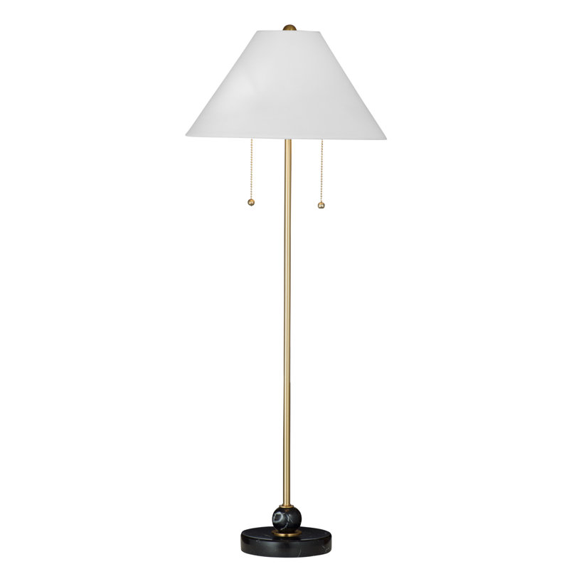 Sawyer 36" Marble & Brass Buffet Lamp