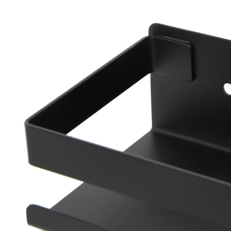 Freestanding Stainless Steel Shower Shelf, 6cm H x 30cm W x 10cm D