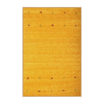 Tapis jaune Avaline