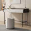 Commode simple en bois massif à miroir-105340030