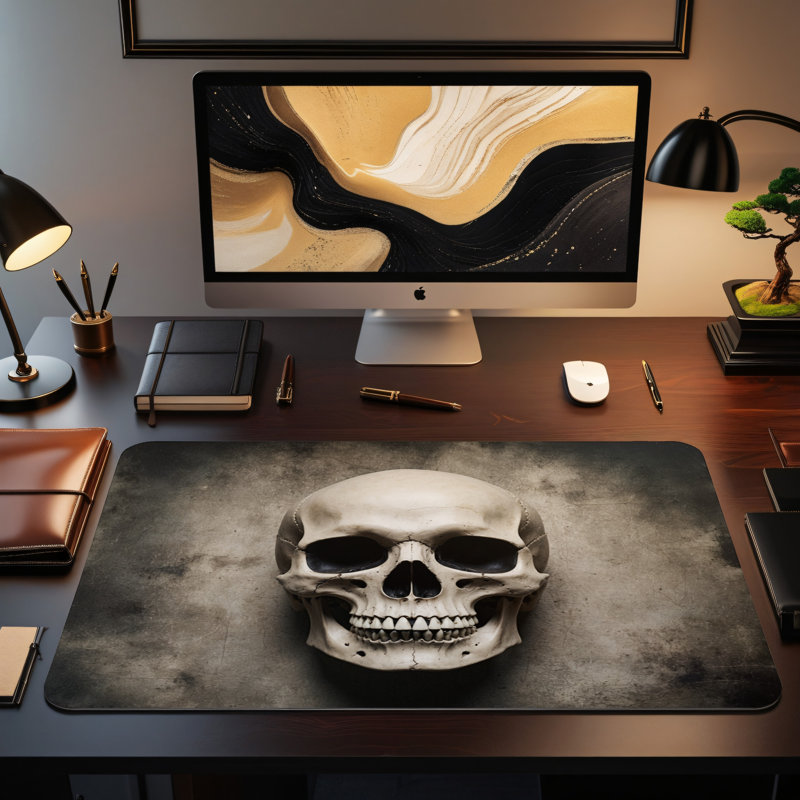 Polyester Desk Pad, 14.4x12.1