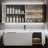 Modern simple rock plate bathroom cabinet
