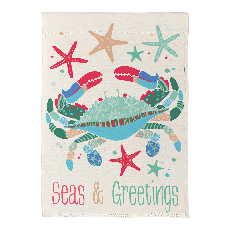 Drapeau de jardin Seas & Greetings