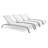 Havenside Home Wendu Outdoor Patio Mesh Chaise Lounge Chairs (Set of 4) by Modway-2040017040