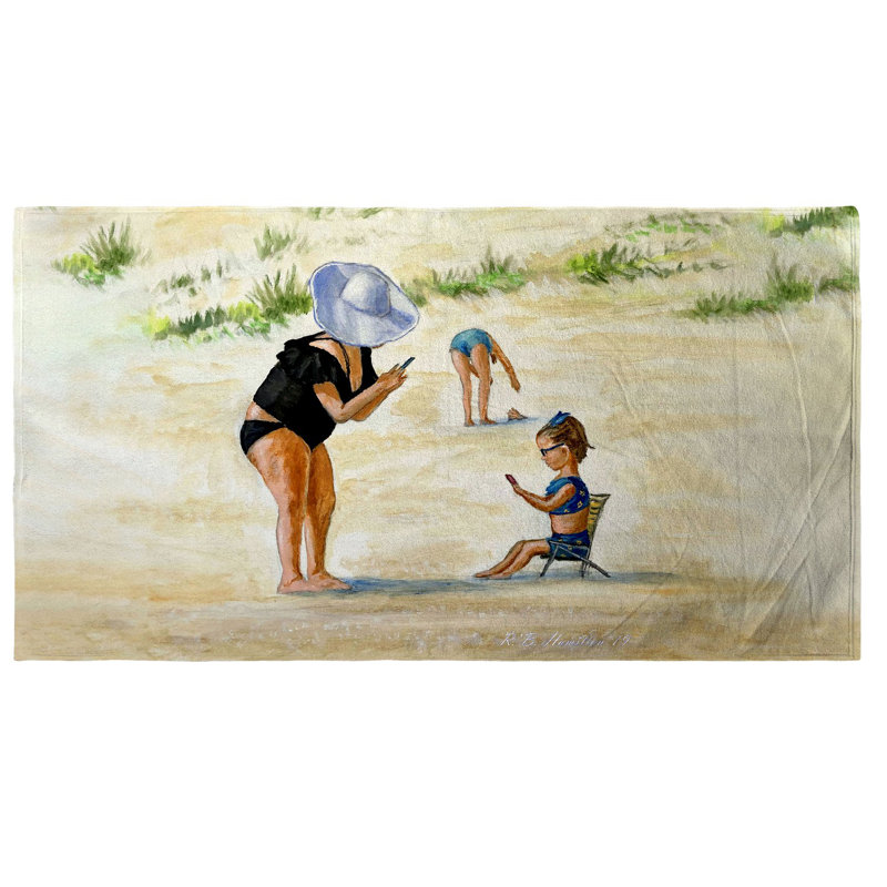 Serviette de plage Stephens Smile for Grandma