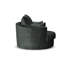 Upholstered Swivel Armchair-977473788