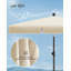 Burdzel Rectangular Market Parasol-24857058-24857059
