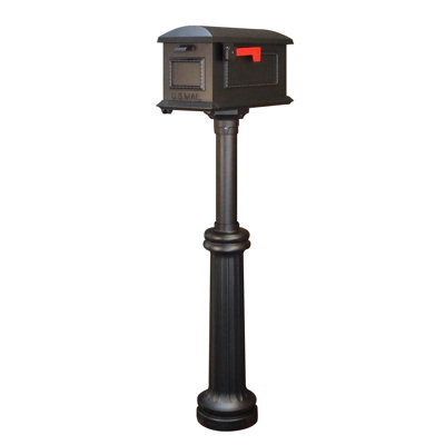 Aluminum Post Mounted Mailbox