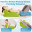 Oreiller multifonctionnel en mousse à mémoire de forme - Coussin de lecture pour soutien du dos ergonomique, housse lavable-123513909