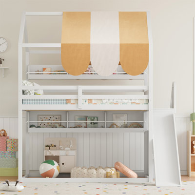 House Bed With Canopy