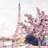Paris & Eiffel Scene Rug | Romantic Round Outdoor Decor