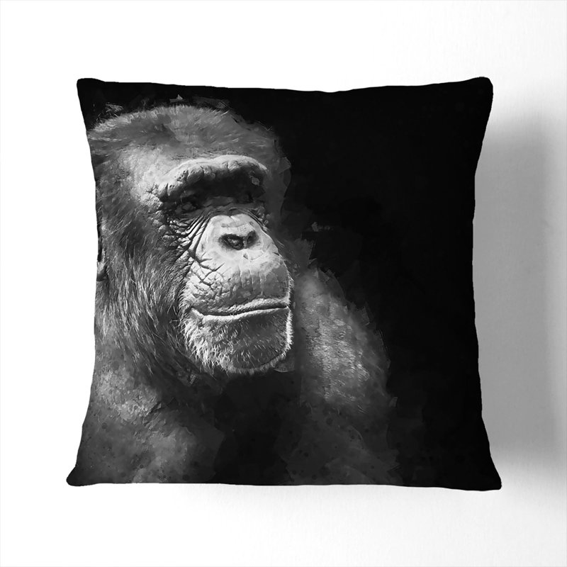 Square Throw Cushion, 40cm H x 40cm W x 15cm D