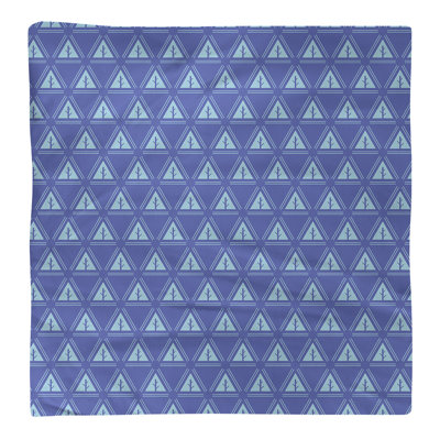 Serviette de coton à arbre minimaliste deux couleurs Barbra