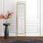 Metal Rectangle Floor Mirror