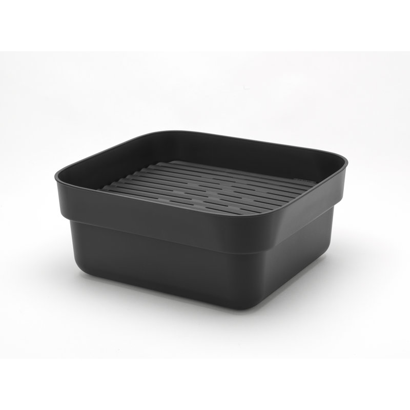 Évier de vaisselle avec plateau de séchage avec plateau de séchage Brabantia, Gris foncé