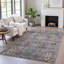 Tapis gris intérieur / extérieur lavable à la machine-111820218