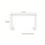 Console simple et transparente en verre acrylique-1385809624