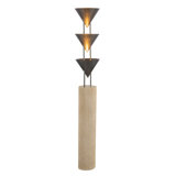 Versus 67-in Brass Floor Lamp