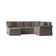 Thames Upholstered U-Shaped Sectional