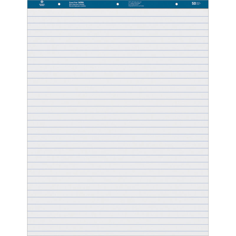 Business Source 50 Sheet Easel Accessory