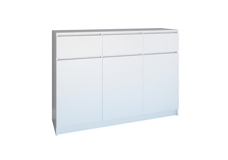 Farnum Storage Drawer, White