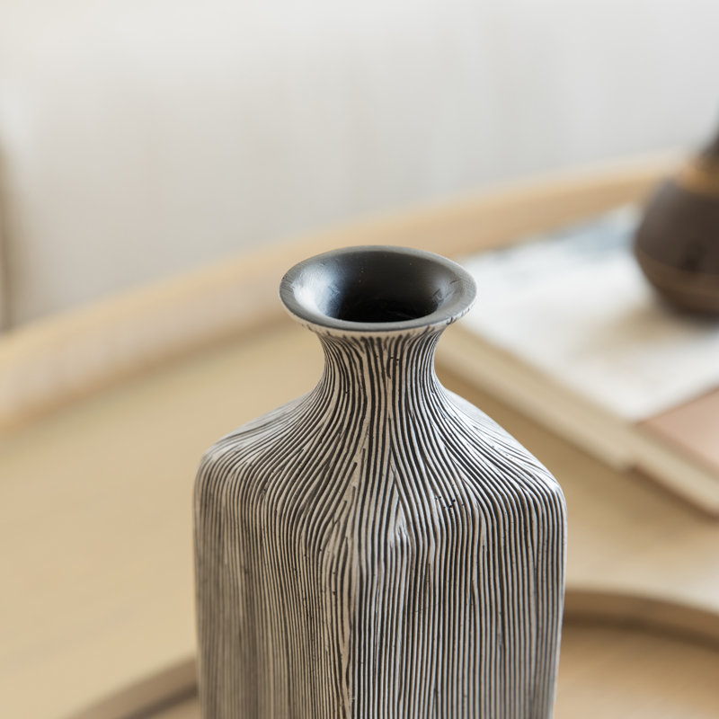 Table Vase, 8" H x 3" W x 3" D