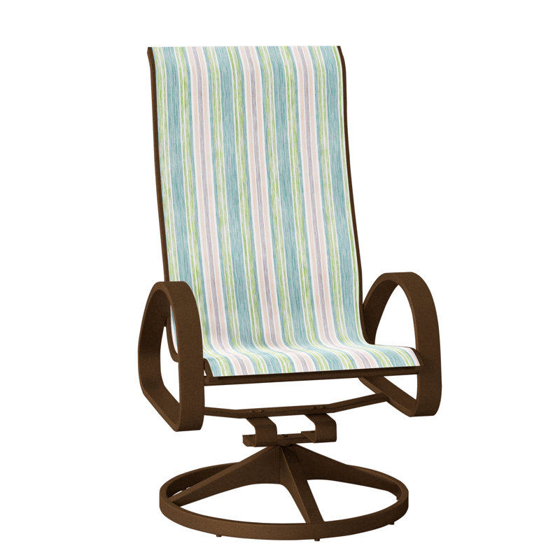 Fauteuil de patio pivotant Hiraku, Kona texturé, Baja