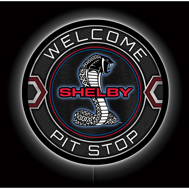 LED SHELBY PITSTOP Signs