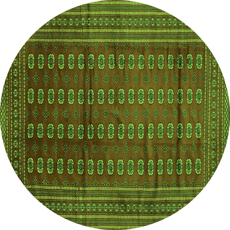 Performance Southwestern Indoor Rug, Round 4'