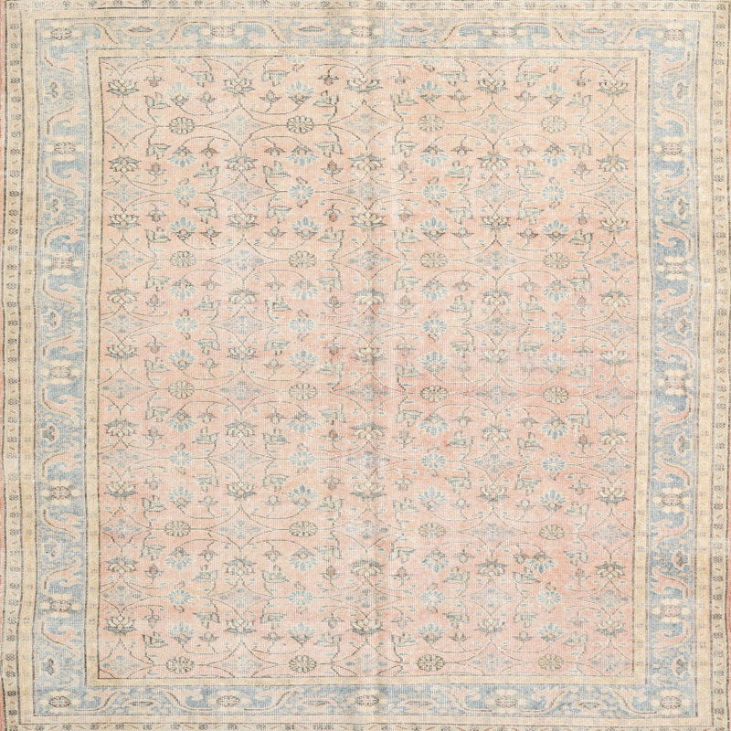 Citlalic Oriental Indoor Rug, Square 3'