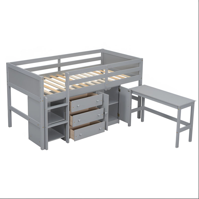 Lit Elisabethe, gris