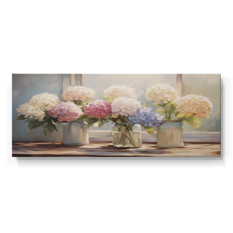 Botanical Series-CCXLV III - Toile tendue avec châssis - Prêt à être accroché, H 12 po x l 30 po