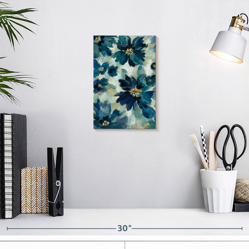 Harnek Inky Floral I, H 12 po x l 8 po