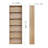 Langner 70.8" H x 23.6" W Standard Bookcase, 6-Tier Open Bookcase and Bookshelf, Freestanding Display Storage Shelves Tall Bookcase for Bedroom, Living Room and Office-708401502