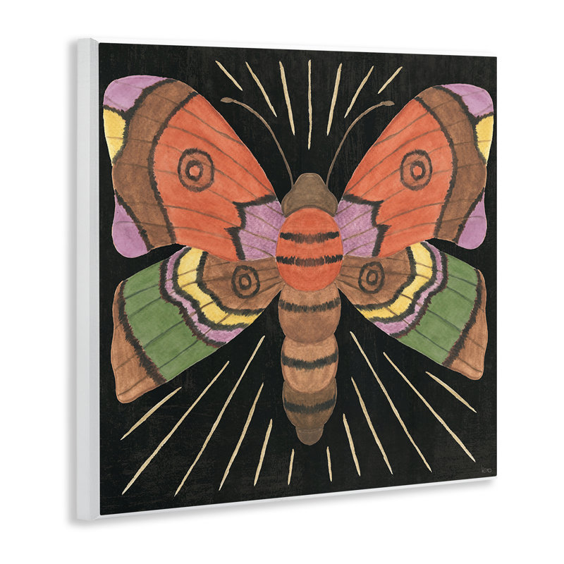Art mural Spooky Chic Moth par Veronique Charron