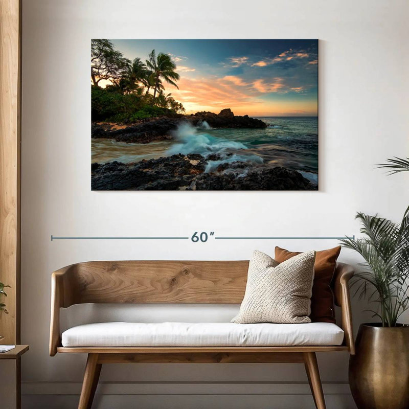Nicci Makena Cove Sunset, H 30 po x l 45 po