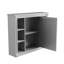 Armoire de rangement murale de salle de bain 35 po x 28 po-1818797235