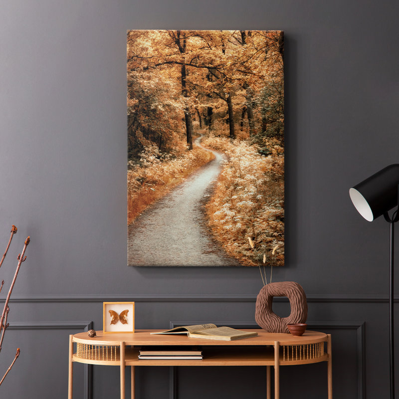 Chemin sinueux - Cavas enveloppés de galerie, H 48 po x l 32 po