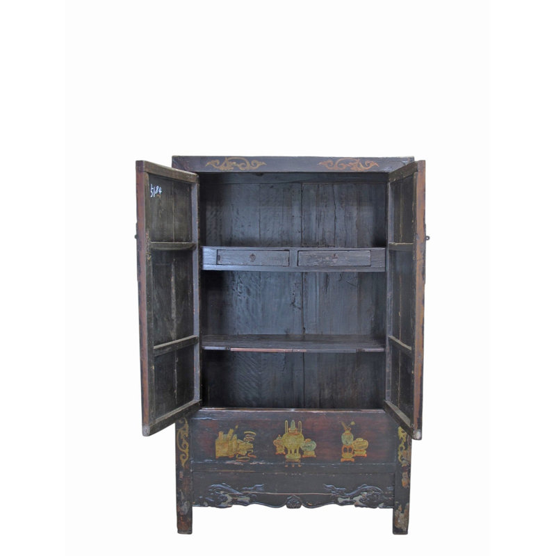 Solid Wood Accent Cabinet