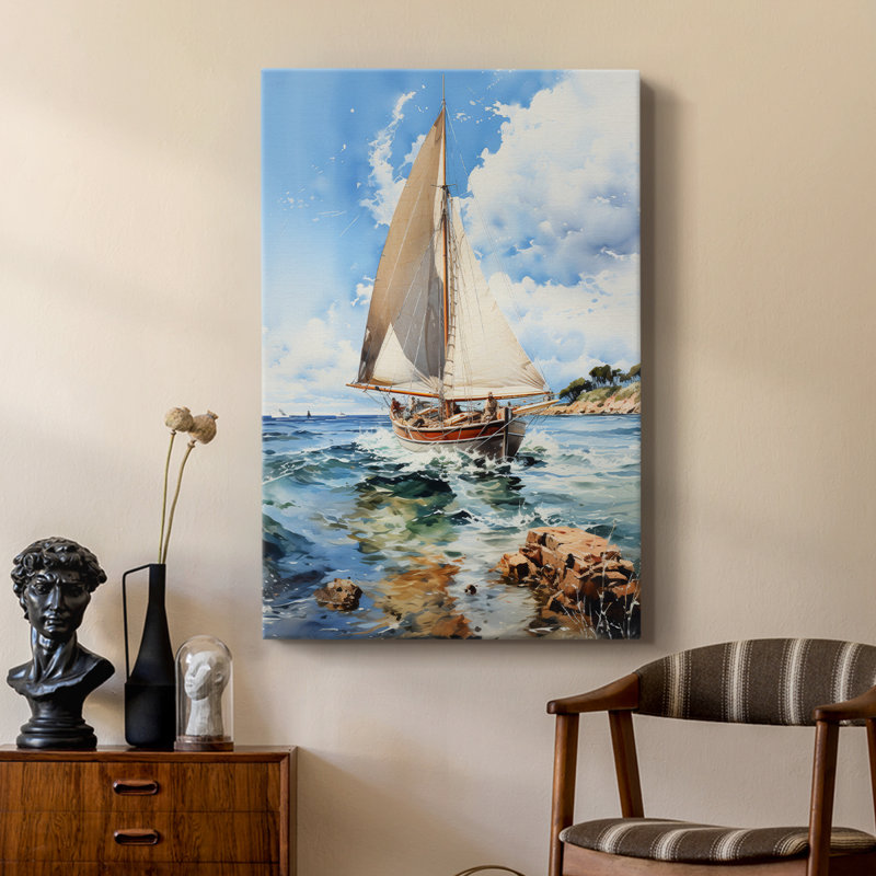 NAUTICAL Series CECXLI - Gallery Cavas, H 18 po x l 12 po