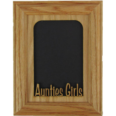 Oak Solid Wood Picture Frame with Mat