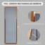 Miroir pleine longueur de qualité supérieure, incassable et polyvalent