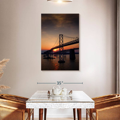 Lilie Chesapeake Bay Bridge Dusk