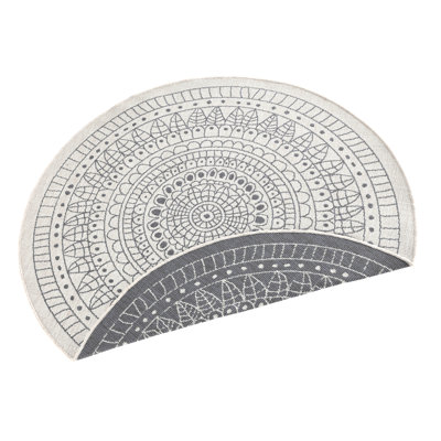 Porto Grey/Cream Reversible Rug