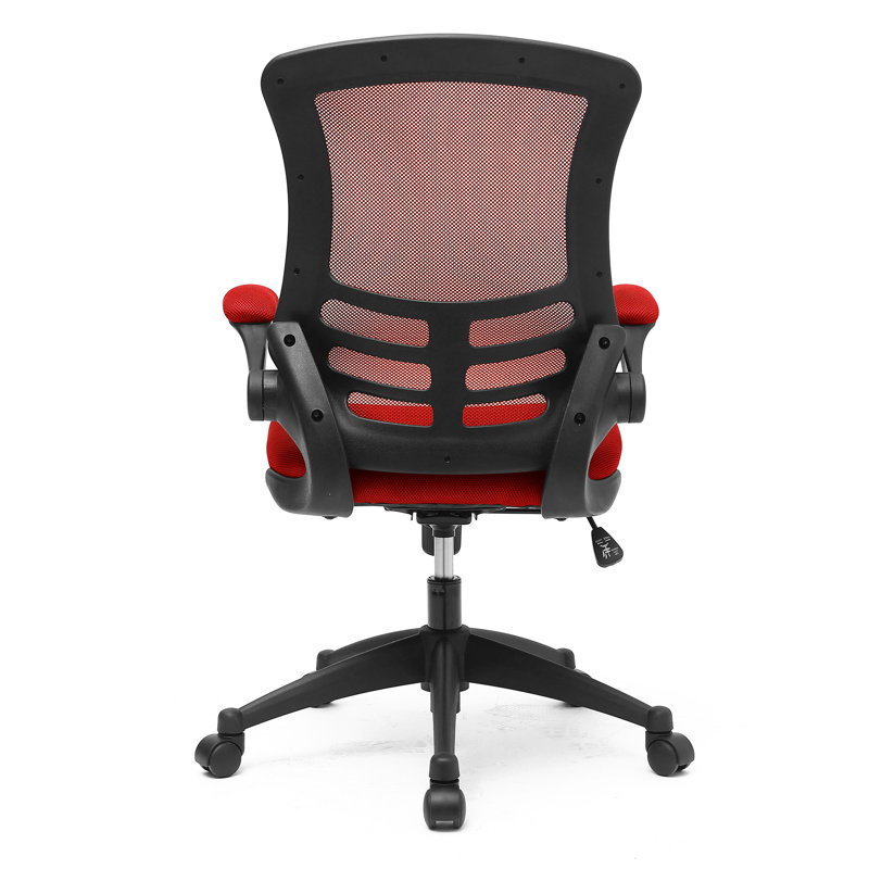 Polyester Blend Office Chair, Red