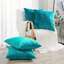 Velvet Pleated Square Pillow Cover-1916237974